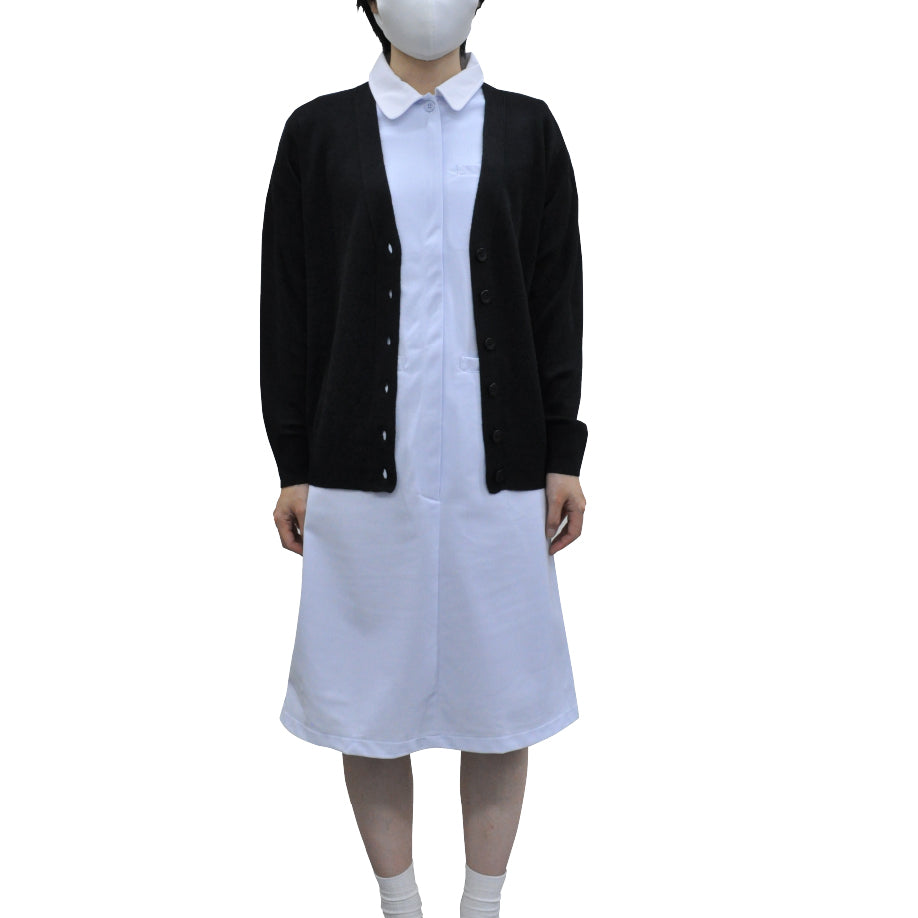 【CLIM】クライム 制電カーディガン ショート丈 65-695901