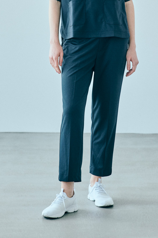 スクラブ パンツ ストレッチ ストレート 66-496105