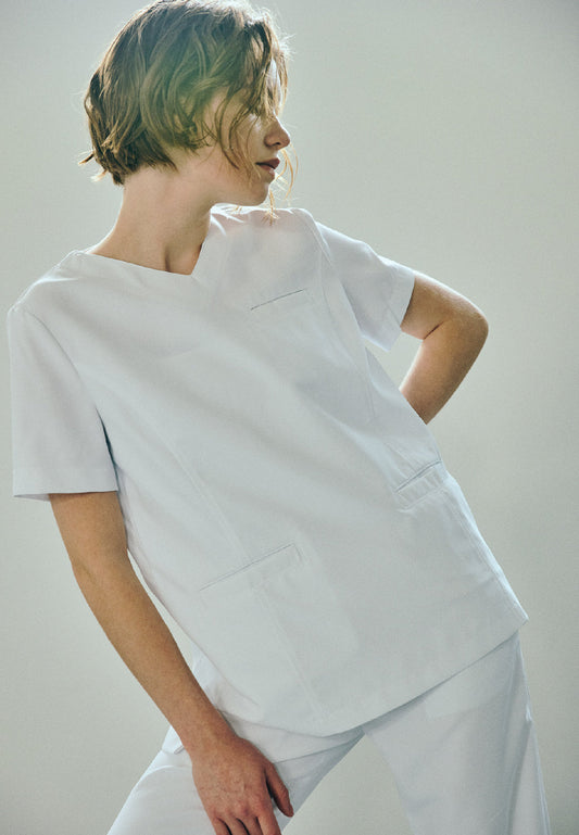 スクラブトップス ダイアゴナル A-LINE 66-196303(JS2203)