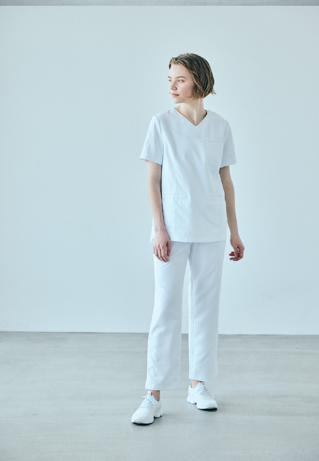 スクラブトップス ダイアゴナル A-LINE 66-196303(JS2203)