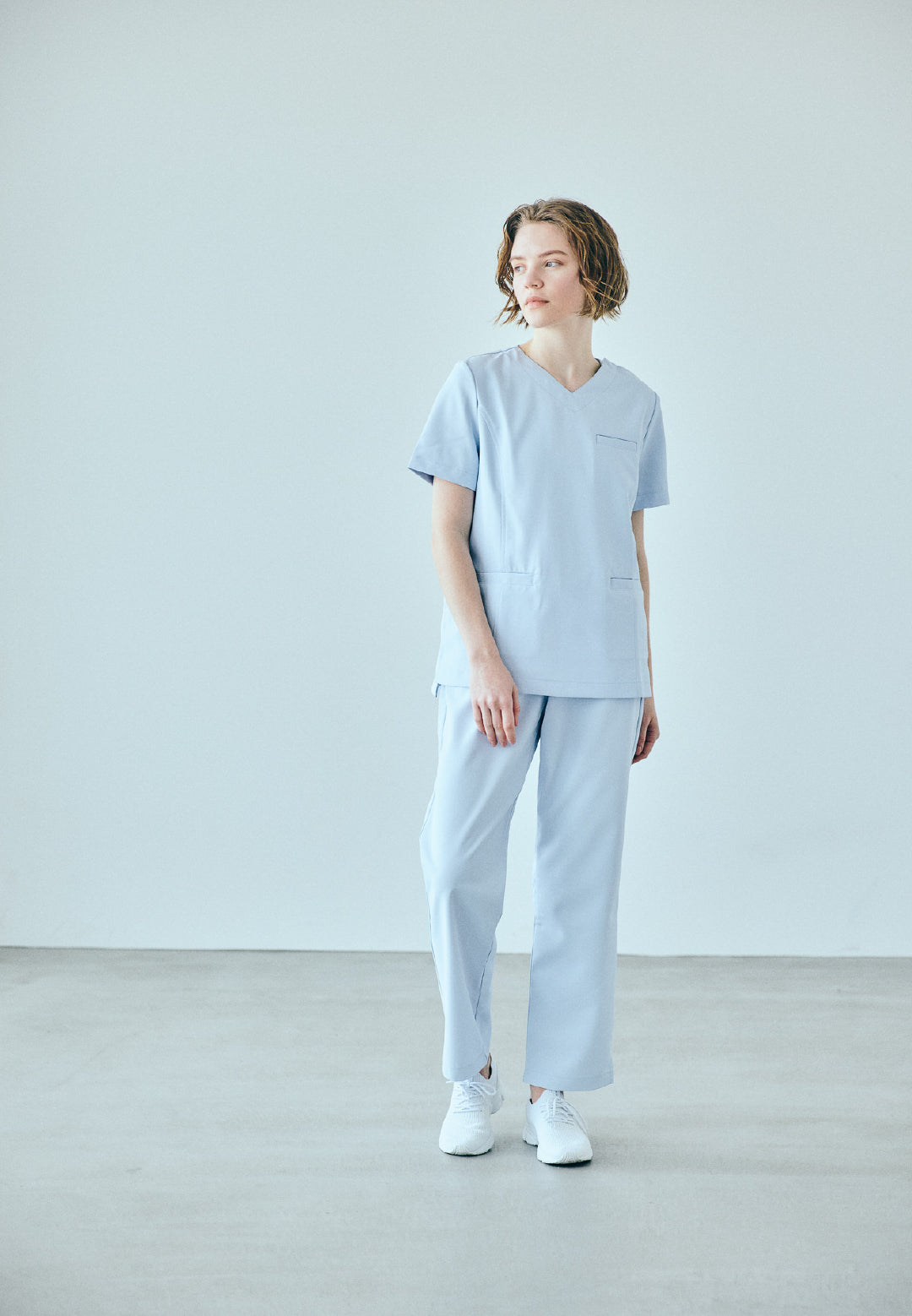 スクラブトップス ダイアゴナル A-LINE 66-196303(JS2203)