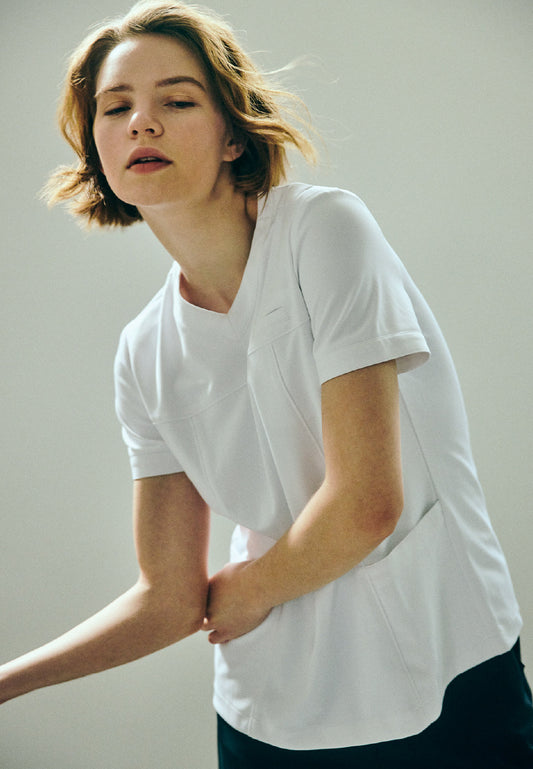 スクラブ トップス ストレッチ66-196304 (JS2204)